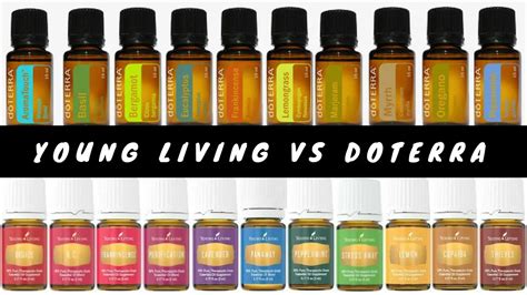 essential oils young living vs doterra